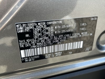 2026 Toyota bZ XLE Plus