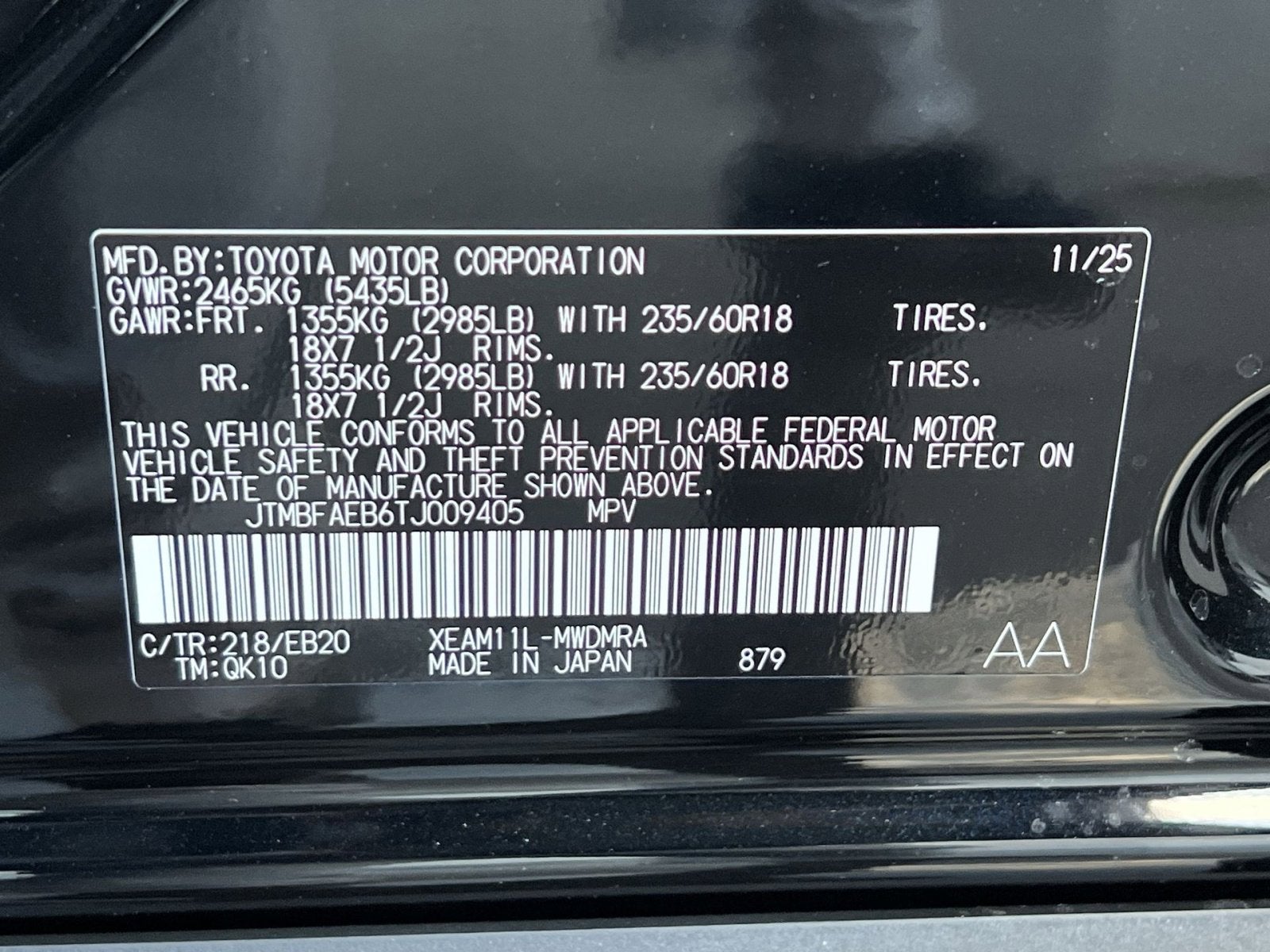 2026 Toyota bZ XLE FWD