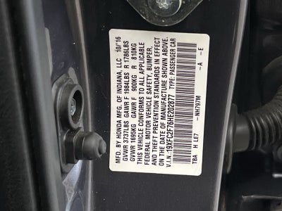 2017 Honda Civic EX