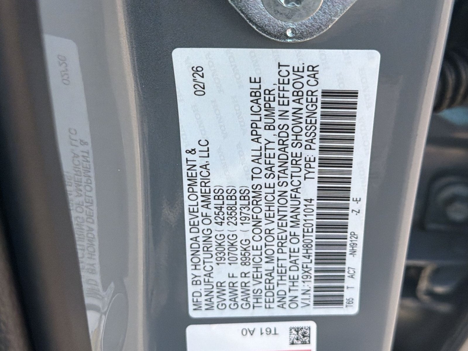 2026 Honda Civic Hybrid Sport