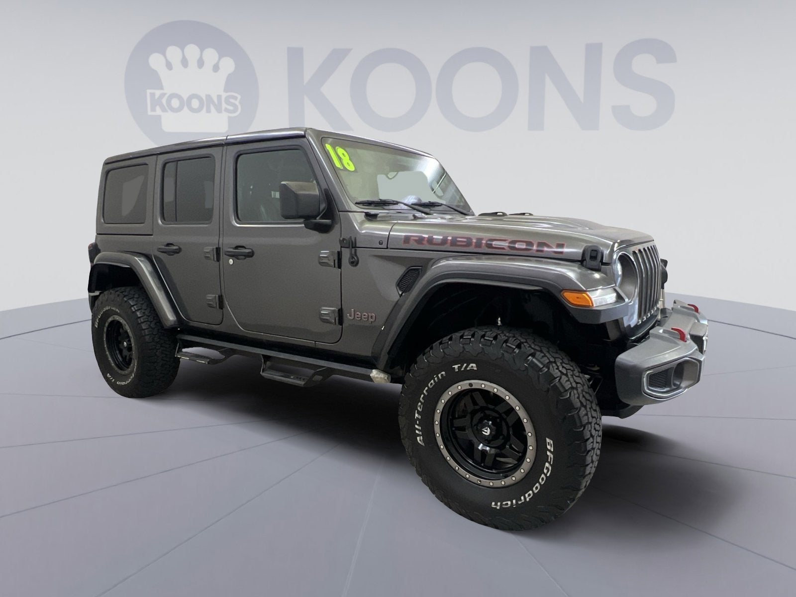 2018 Jeep Wrangler Unlimited Rubicon