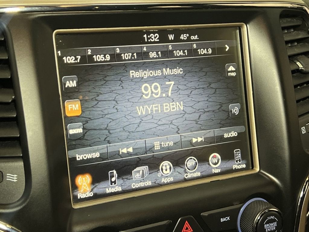 2017 Jeep Grand Cherokee Overland