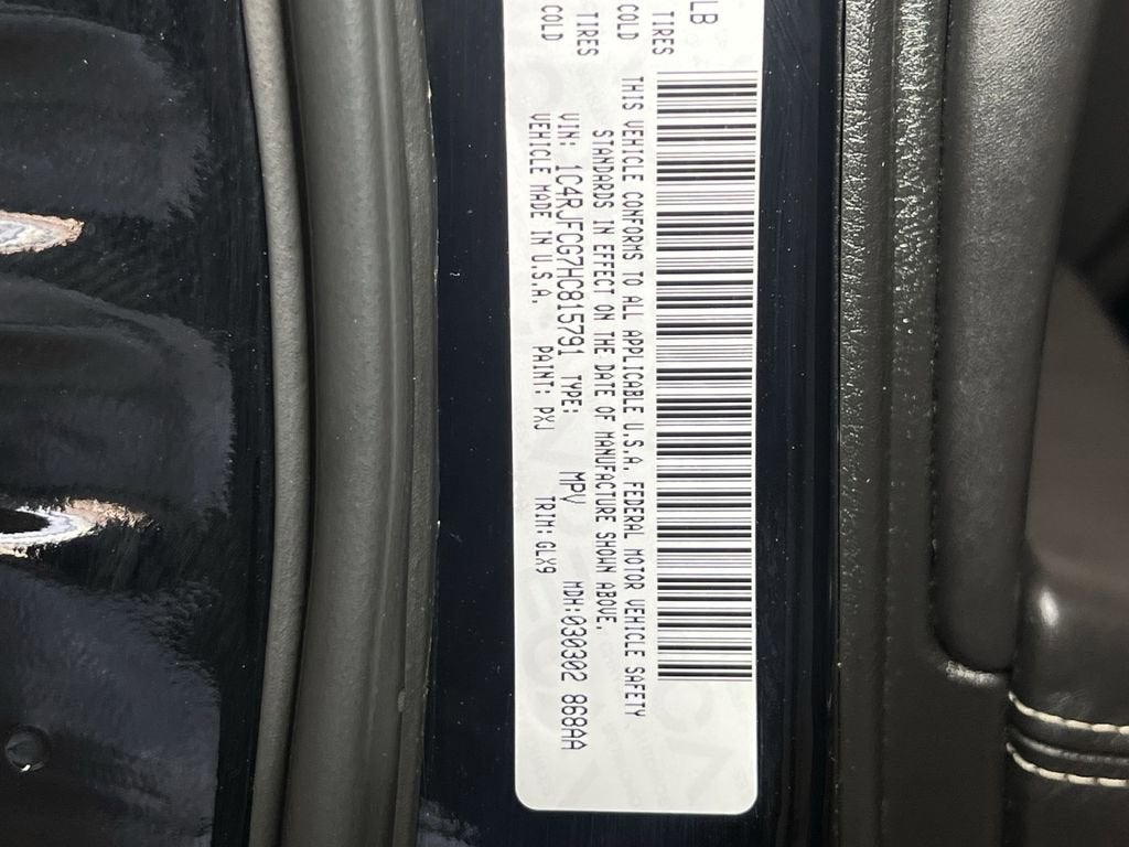 2017 Jeep Grand Cherokee Overland