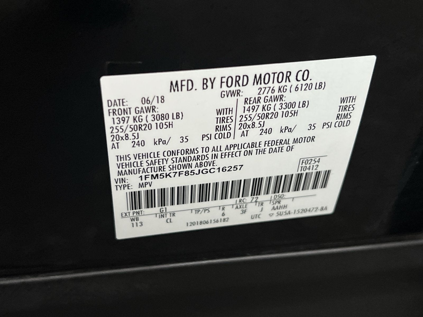 2018 Ford Explorer Limited