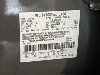 2023 Ford Explorer XLT