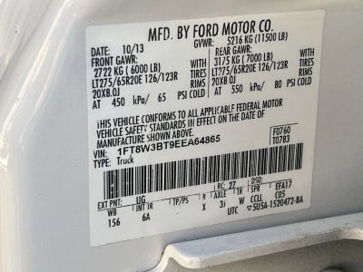 2014 Ford F-350SD Lariat