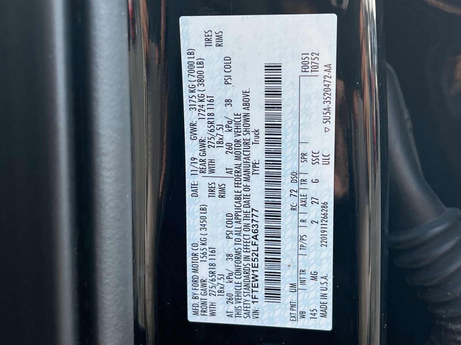 2020 Ford F-150 XLT