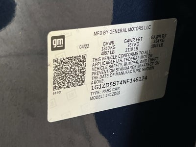 2022 Chevrolet Malibu LT