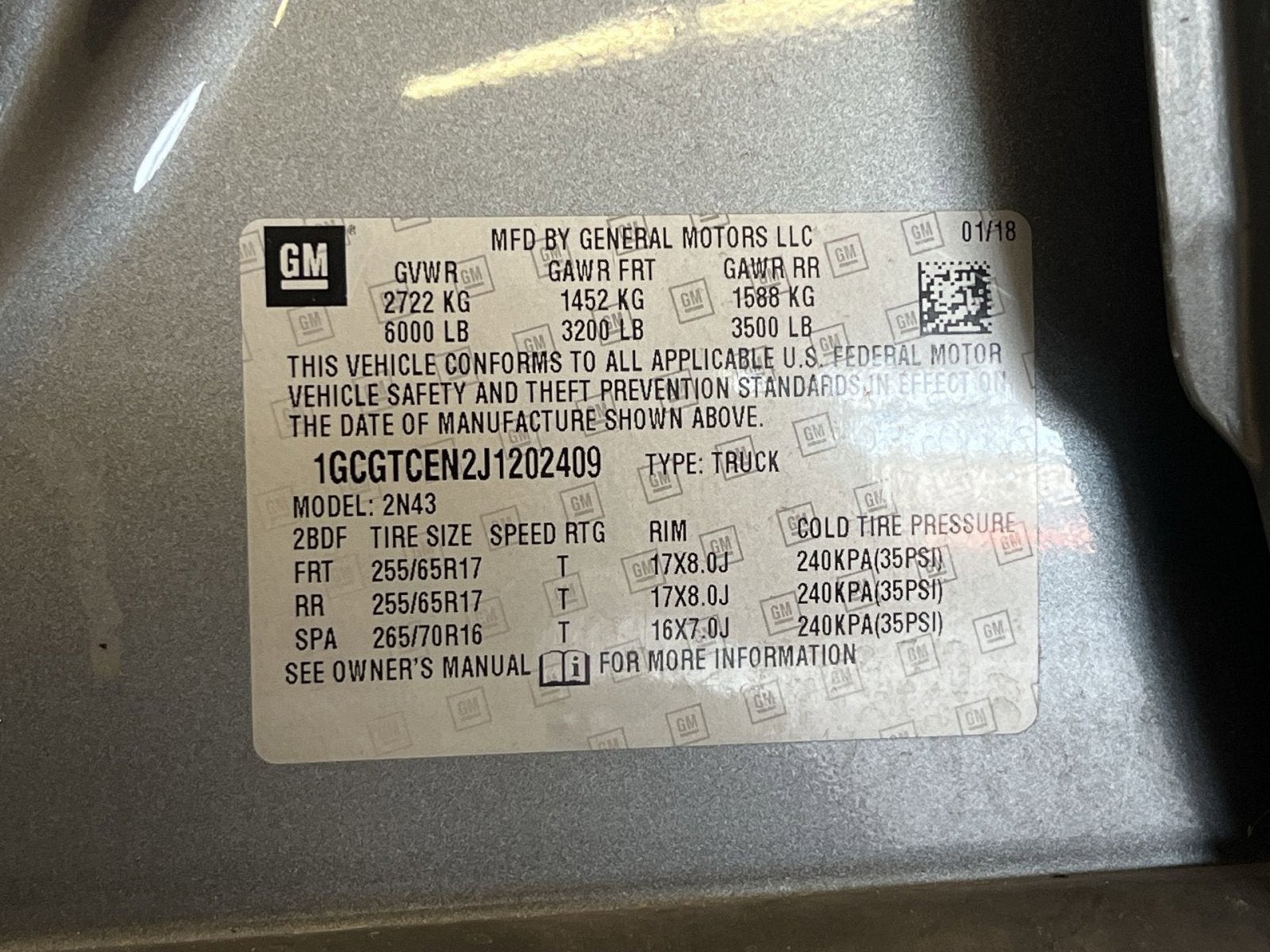 2018 Chevrolet Colorado LT