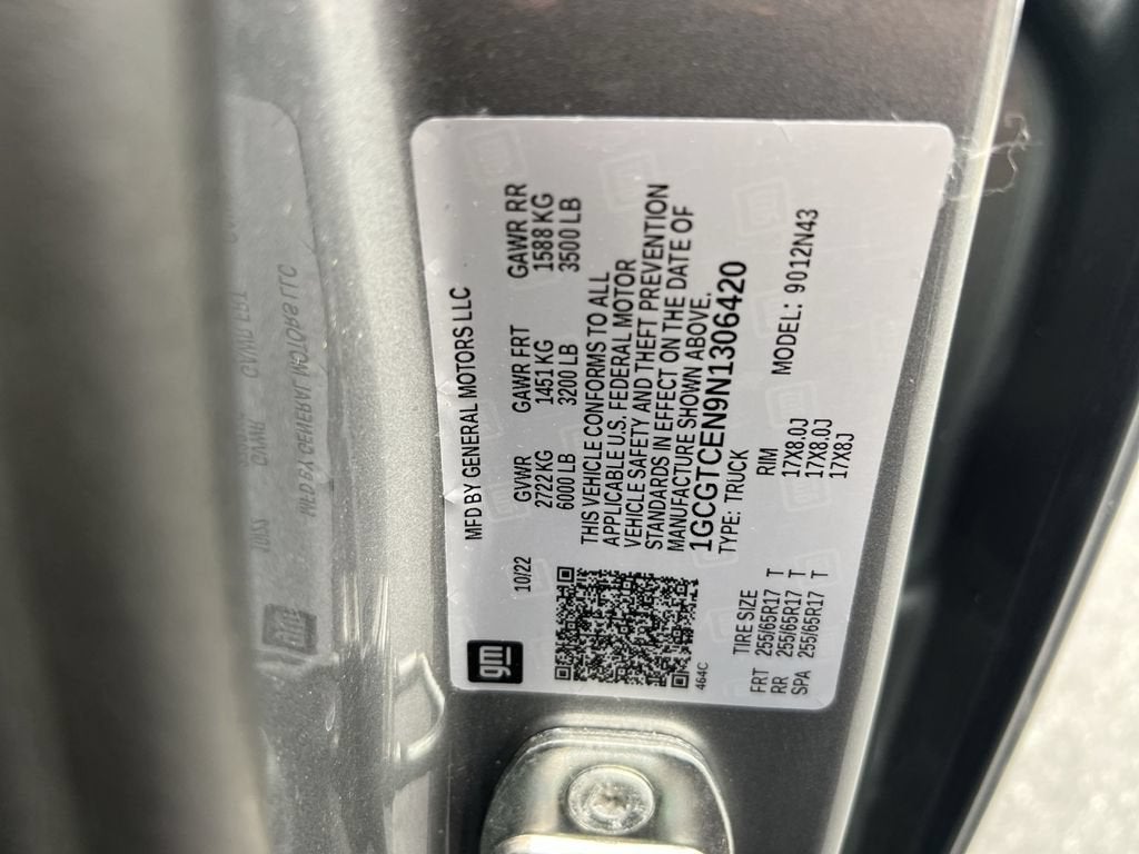 2022 Chevrolet Colorado LT