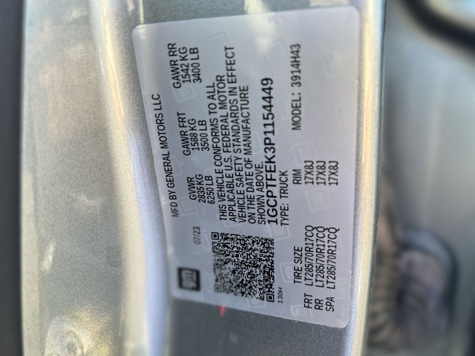 2023 Chevrolet Colorado ZR2