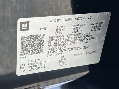 2019 GMC Yukon Denali