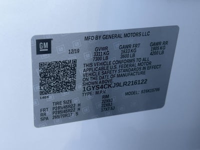 2020 Cadillac Escalade Premium Luxury