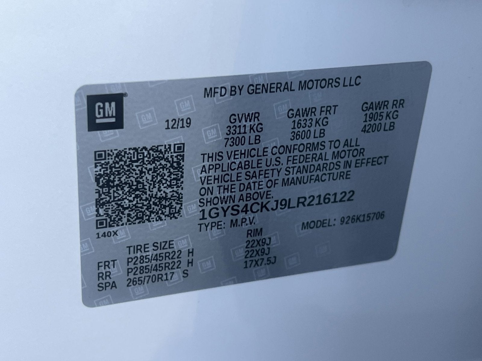 2020 Cadillac Escalade Premium Luxury