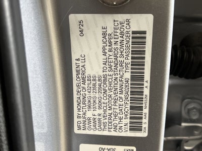 2025 Honda Accord LX