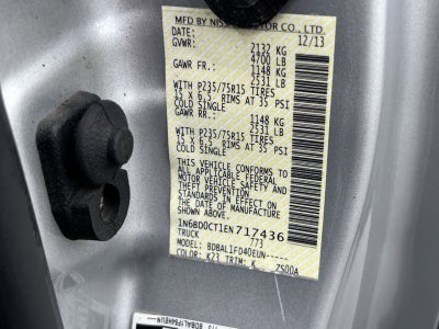 2014 Nissan Frontier S