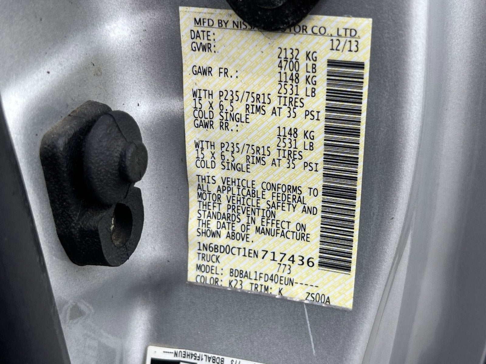 2014 Nissan Frontier S