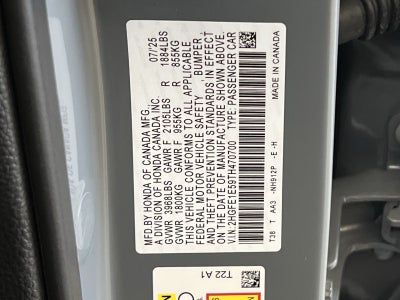 2026 Honda Civic Si Base