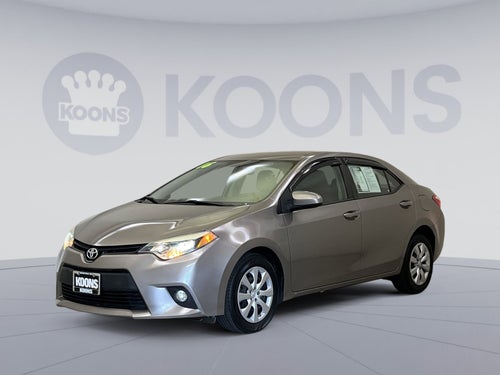 2016 Toyota Corolla LE