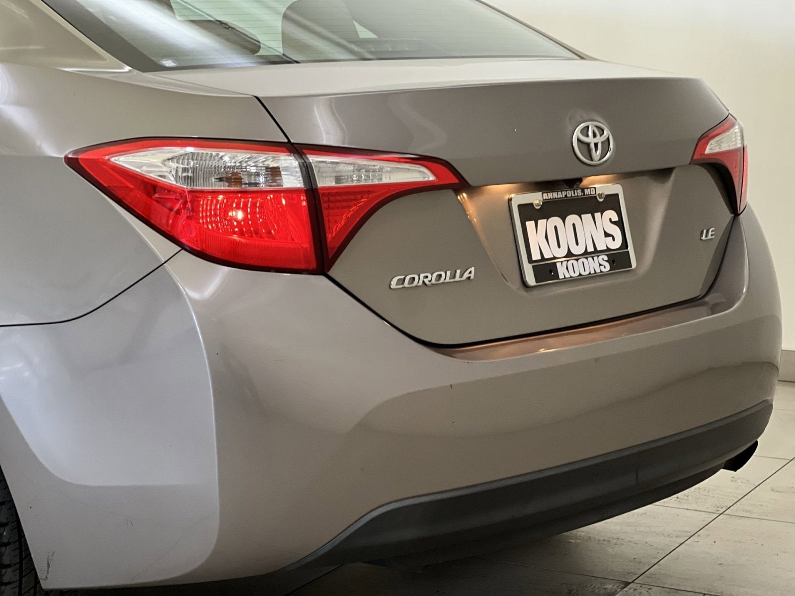 2016 Toyota Corolla LE