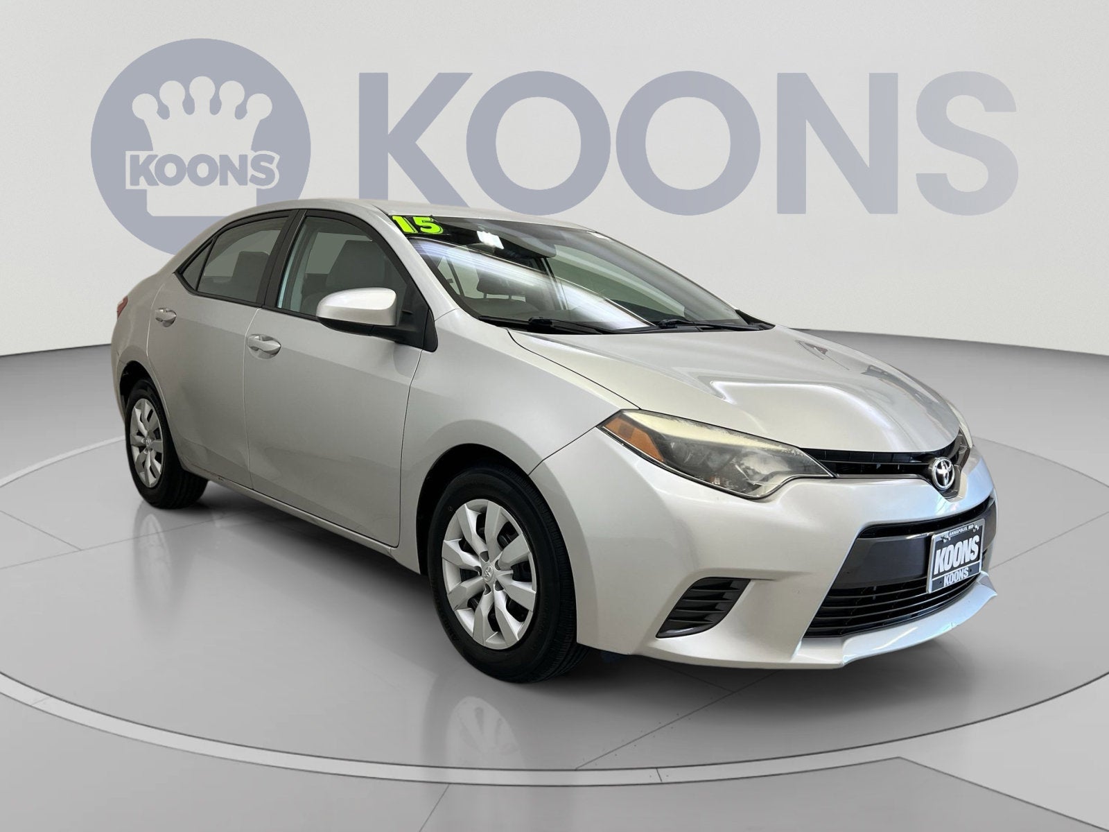 Used 2015 Toyota Corolla LE with VIN 2T1BURHE3FC451990 for sale in Annapolis, MD