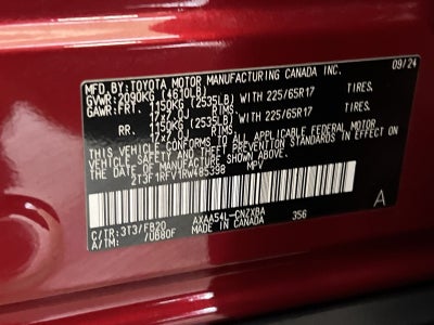 2024 Toyota RAV4 LE
