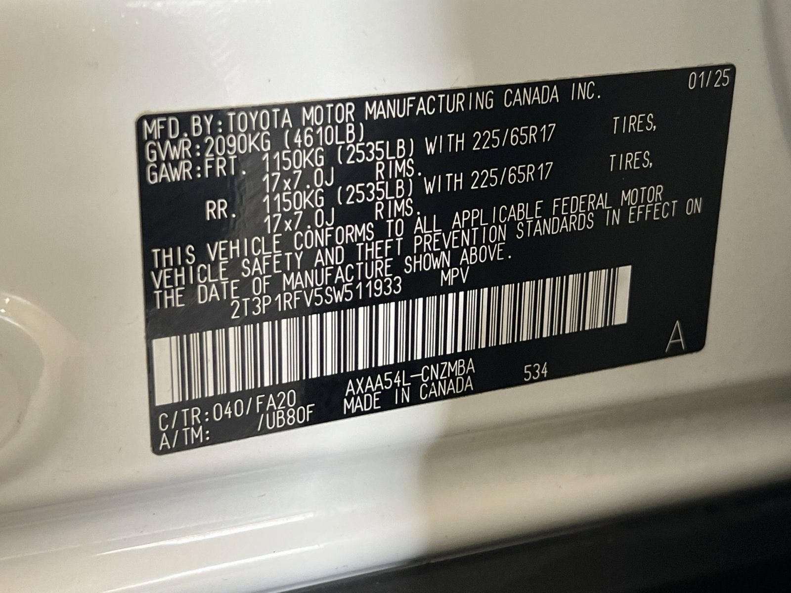 2025 Toyota RAV4 XLE