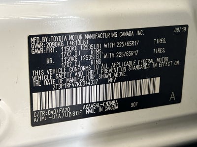 2019 Toyota RAV4 XLE