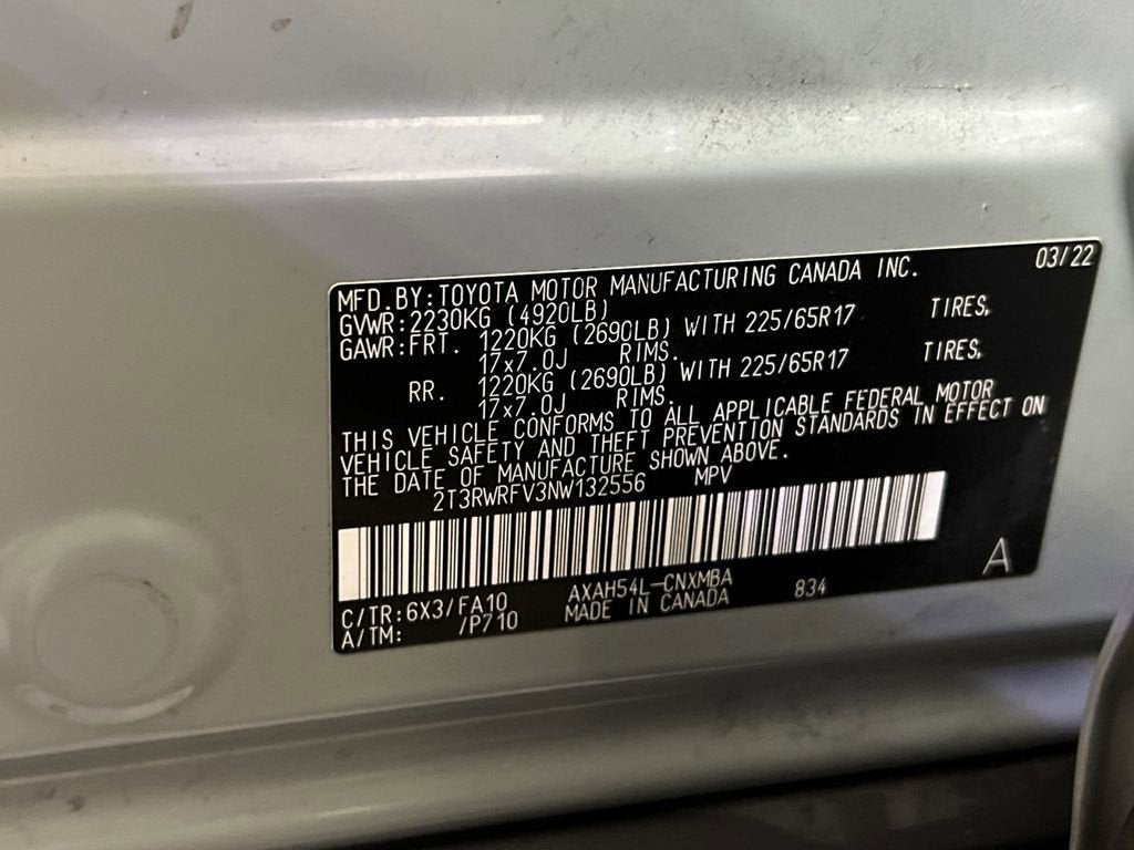 2022 Toyota RAV4 Hybrid XLE