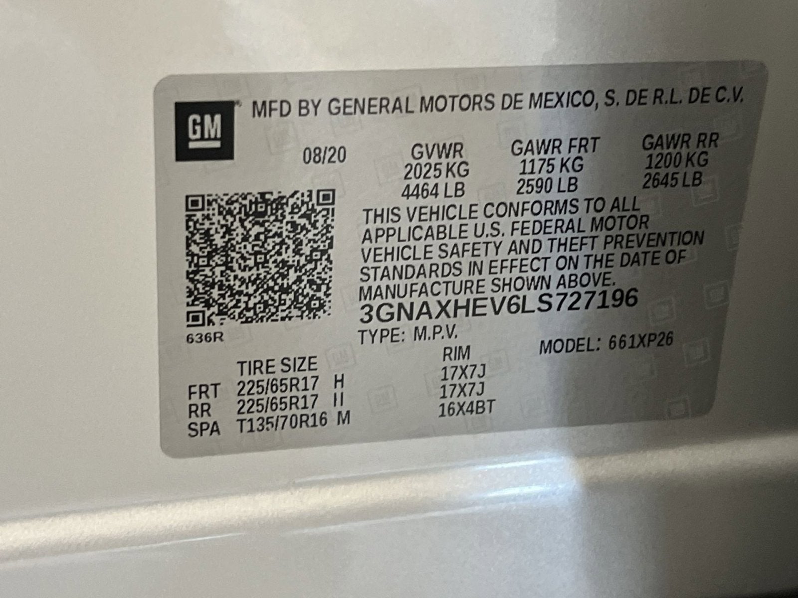 2020 Chevrolet Equinox LS