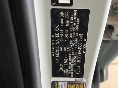 2025 Kia K4 LX