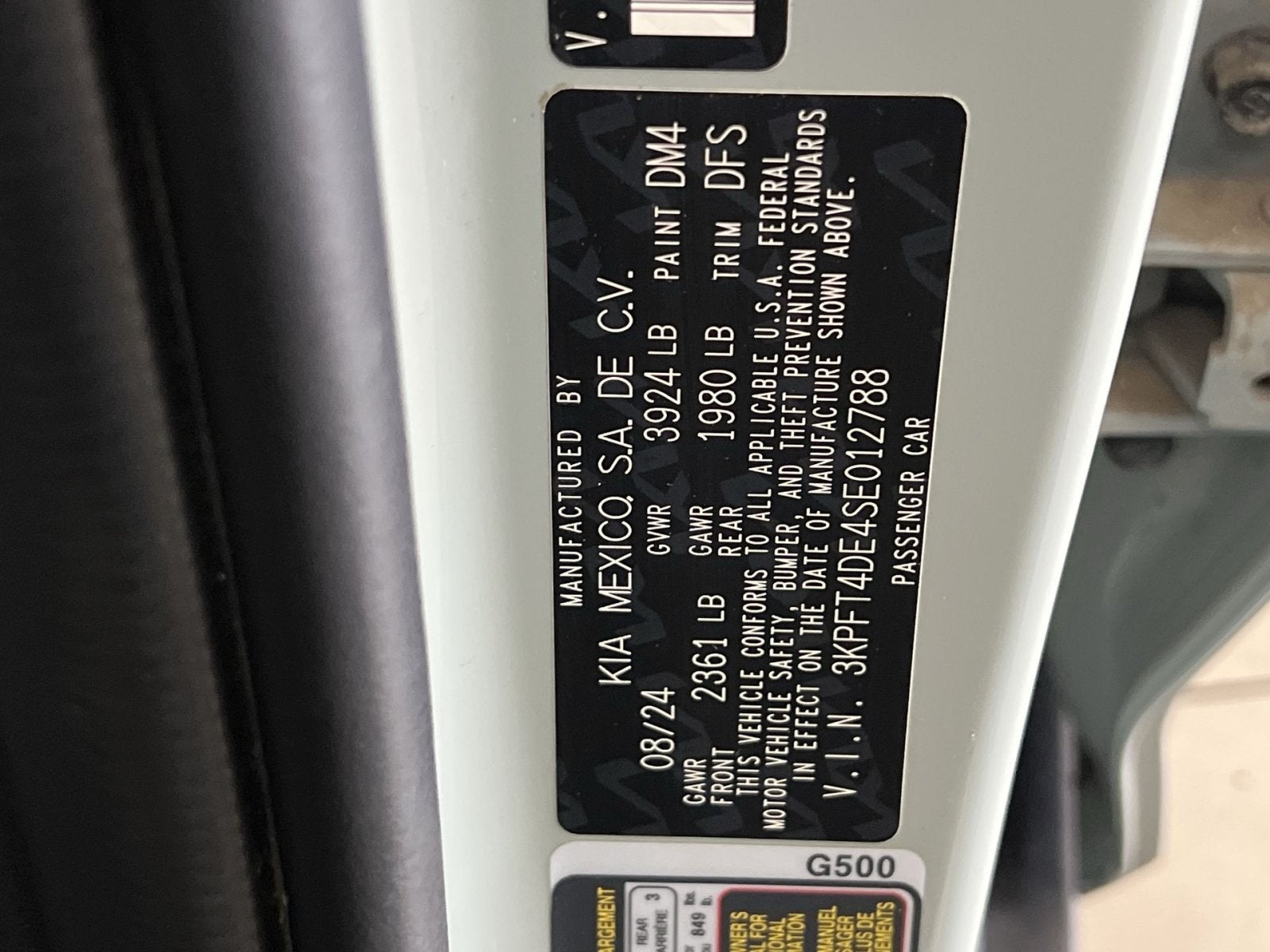 2025 Kia K4 LX
