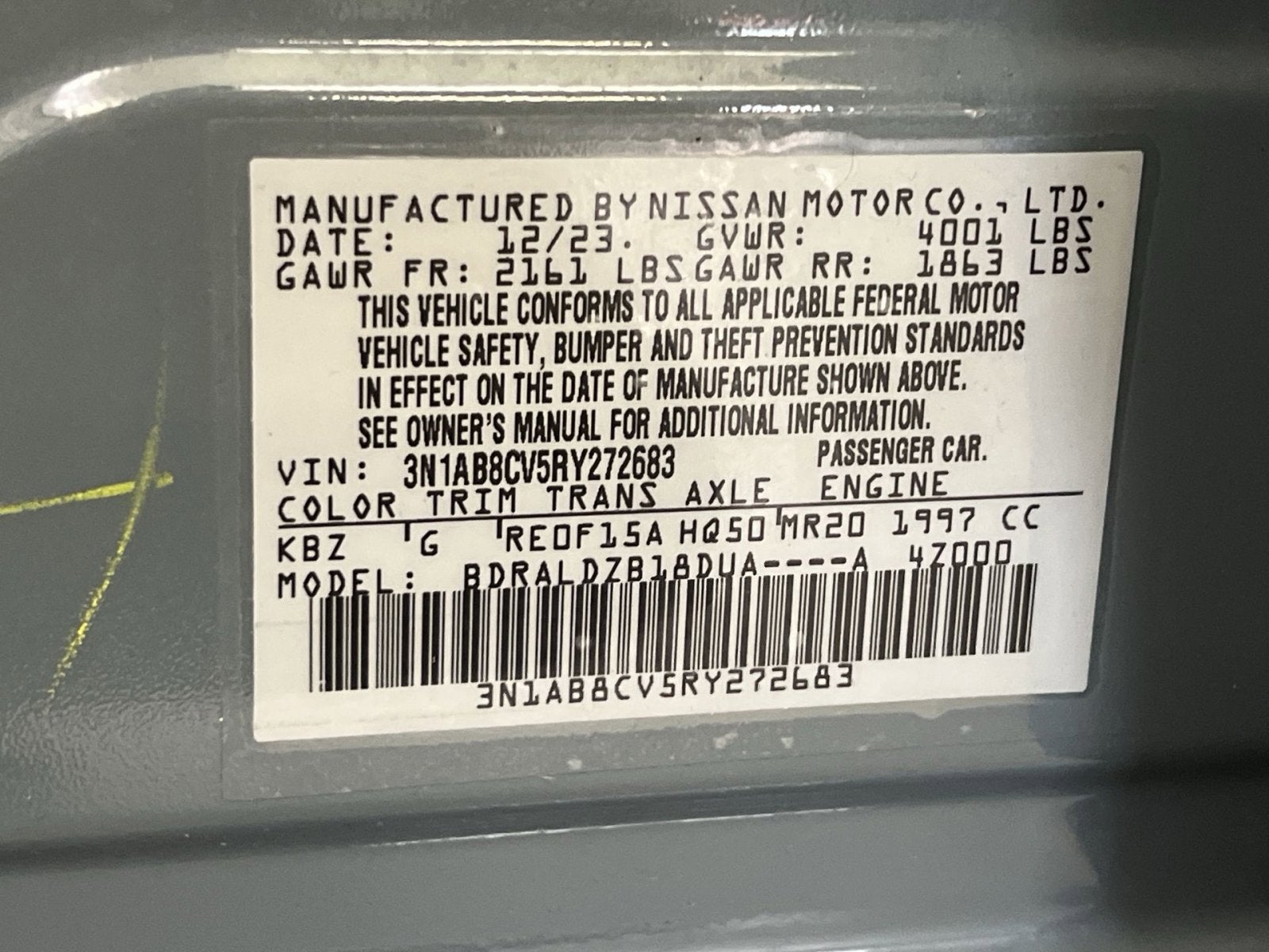 2024 Nissan Sentra SV