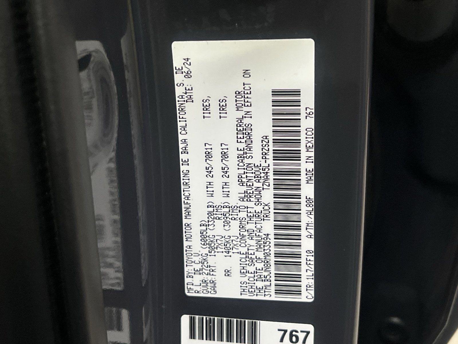 2024 Toyota Tacoma SR5
