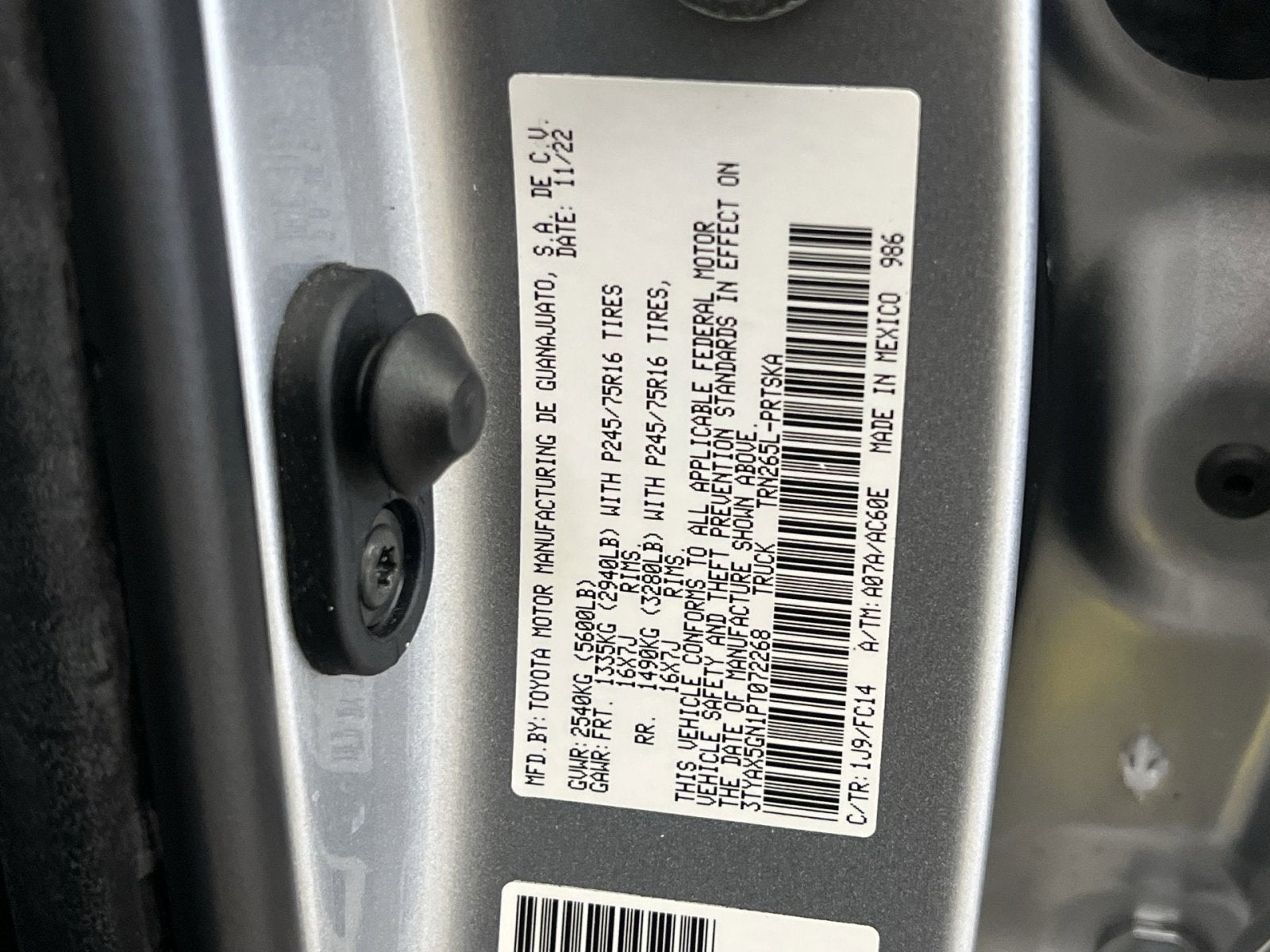 2023 Toyota Tacoma SR5