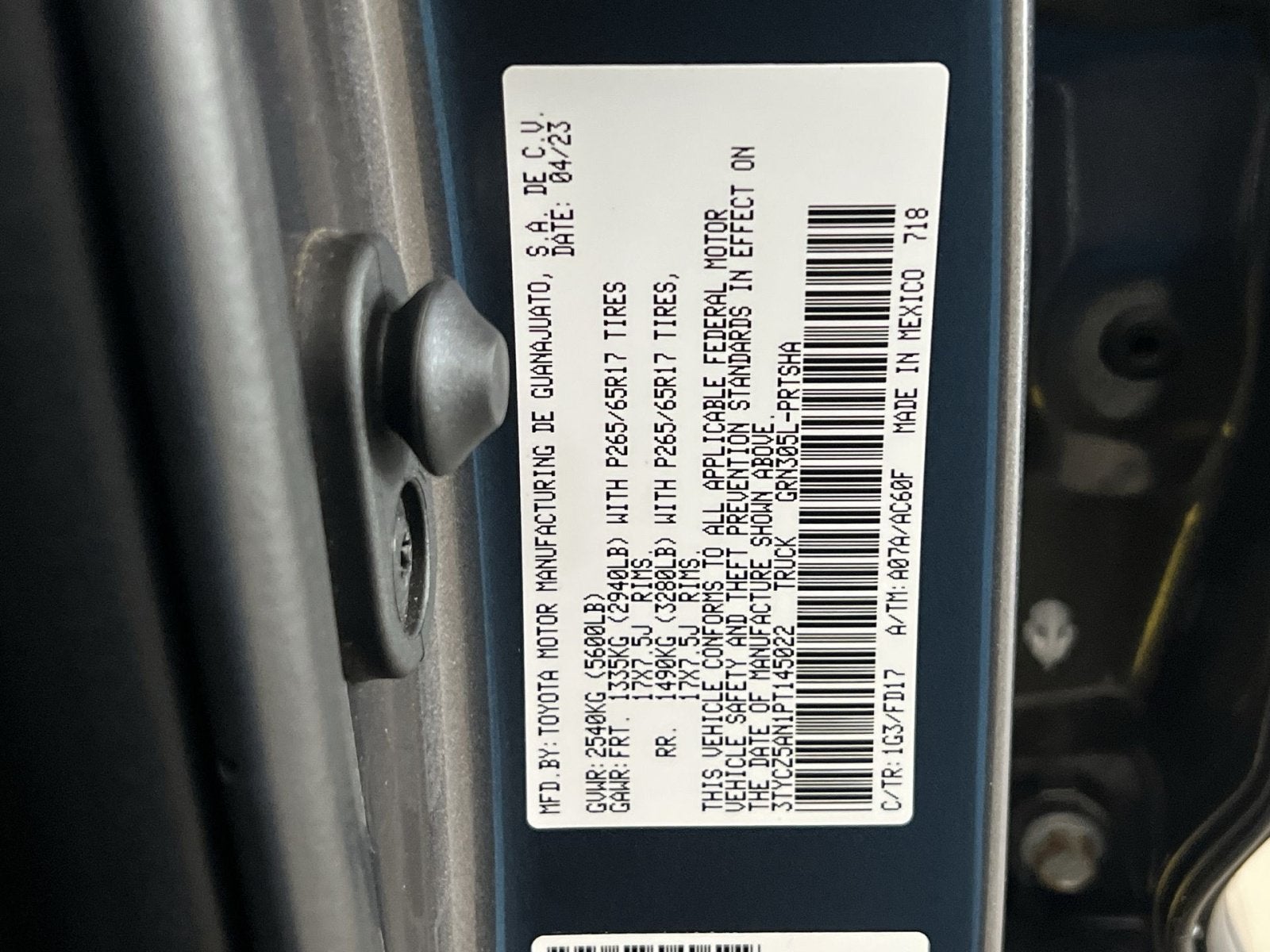 2023 Toyota Tacoma TRD Sport