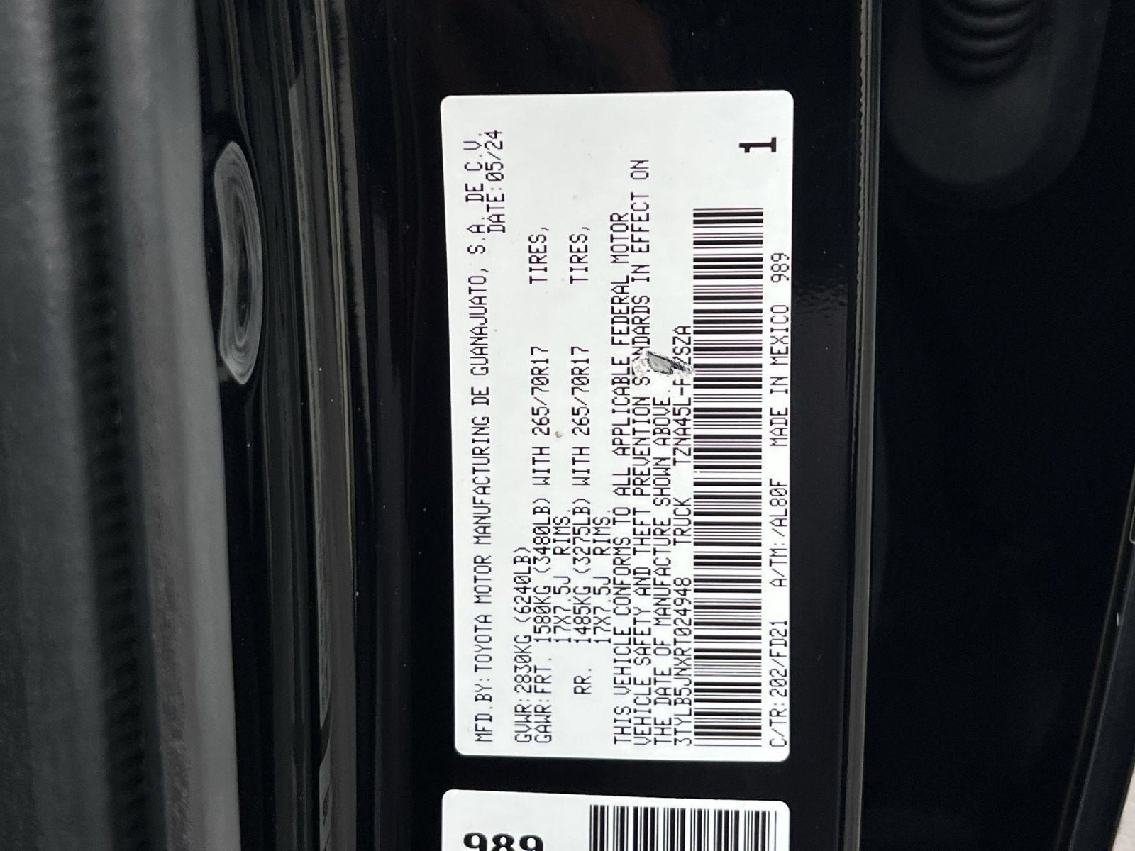 2024 Toyota Tacoma TRD Off-Road