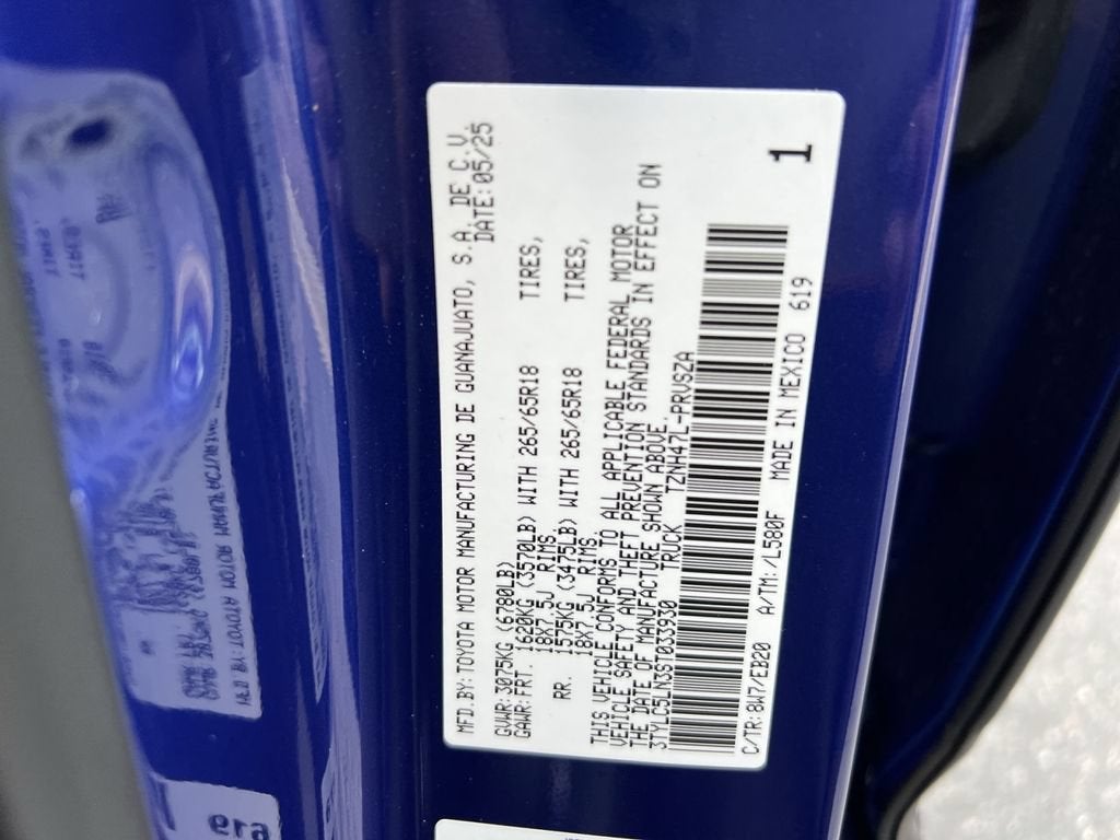 2025 Toyota Tacoma Hybrid Limited