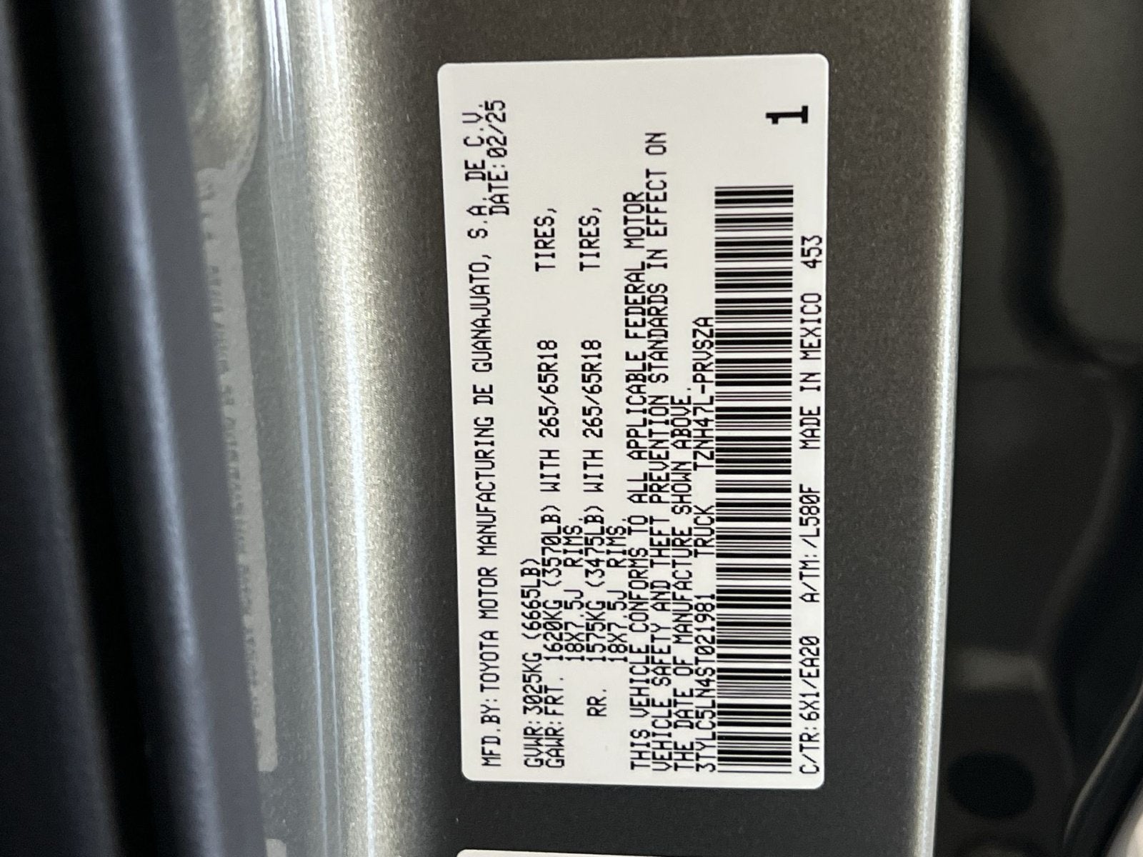2025 Toyota Tacoma Hybrid TRD Sport