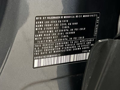 2022 Volkswagen Taos 1.5T S