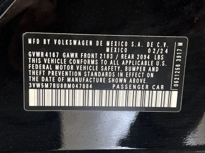 2024 Volkswagen Jetta 1.5T S