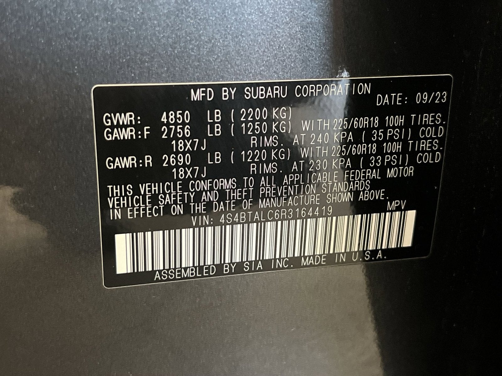 2024 Subaru Outback Onyx Edition