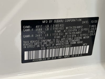 2026 Subaru Crosstrek Wilderness