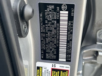 2019 Toyota Camry LE