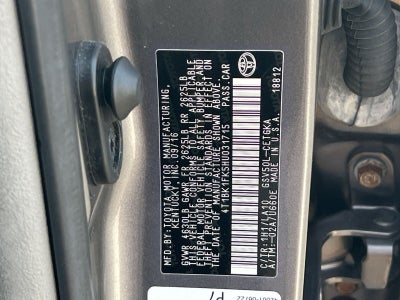 2017 Toyota Camry XLE
