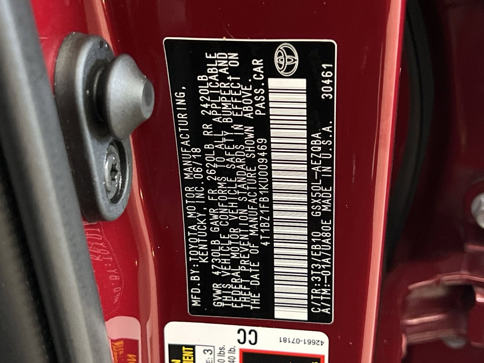 2019 Toyota Avalon XSE