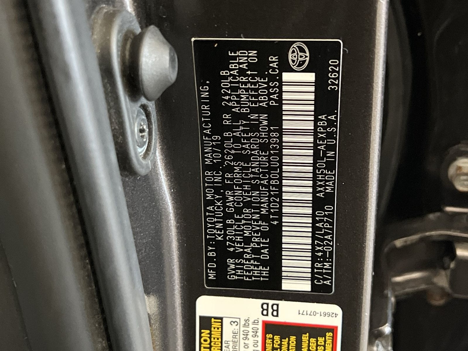 2020 Toyota Avalon Hybrid Limited
