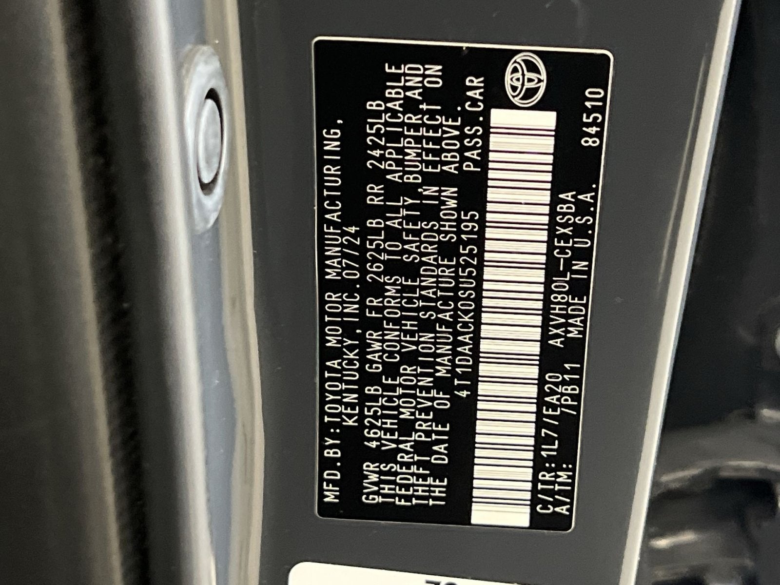 2025 Toyota Camry SE