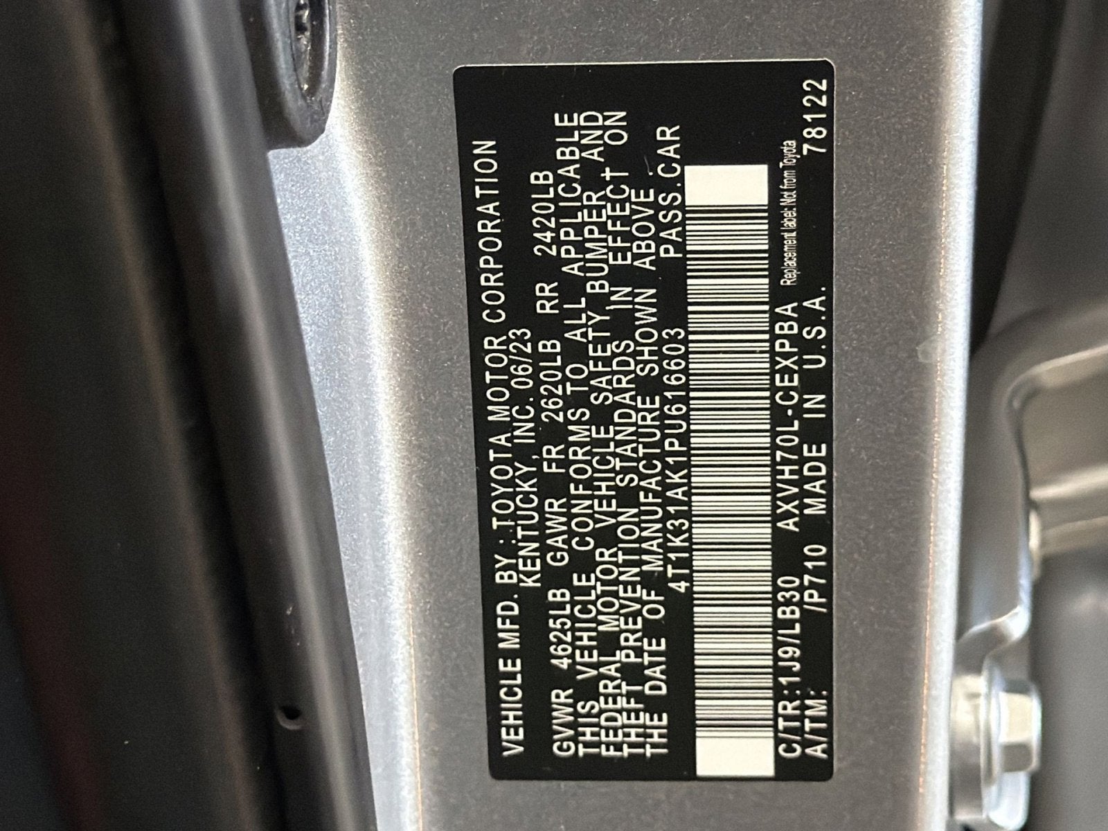 2023 Toyota Camry Hybrid XSE