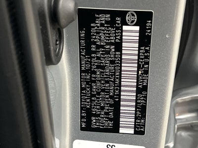 2022 Toyota Camry Hybrid XSE